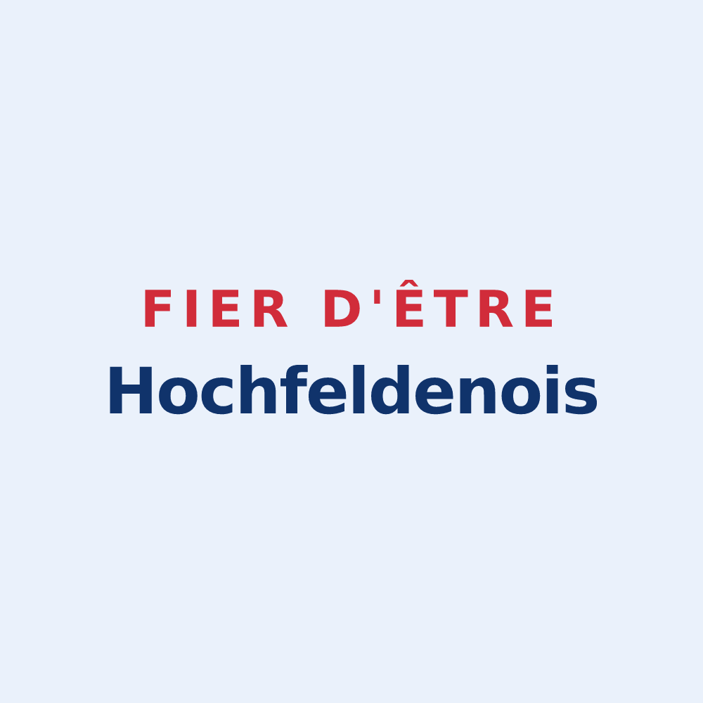 Sticker « Fier d'être Hochfeldenois » — design pour Hochfelden