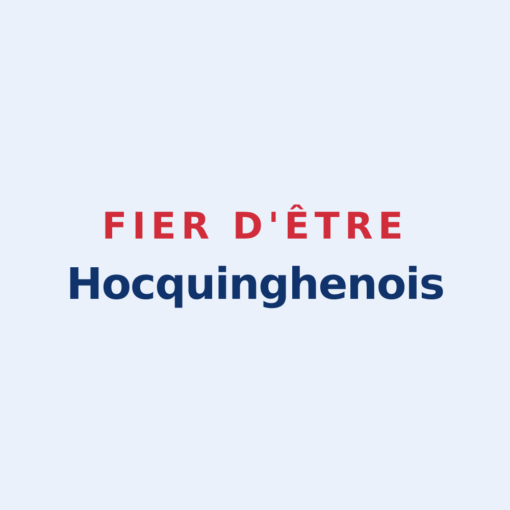 Sticker « Fier d'être Hocquinghenois » — design pour Hocquinghen