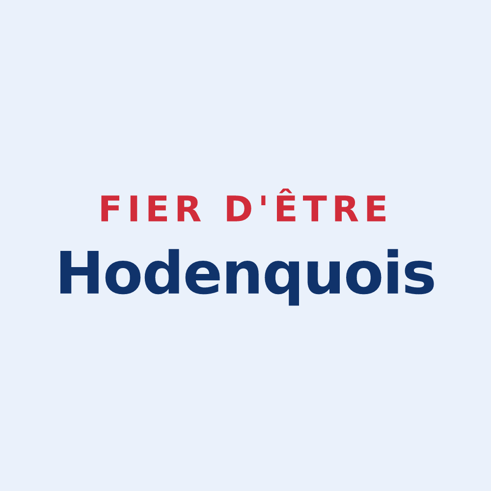 Sticker « Fier d'être Hodenquois » — design pour Hodenc-en-Bray