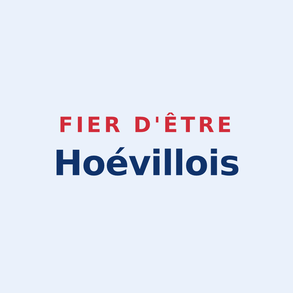Sticker « Fier d'être Hoévillois » — design pour Hoéville