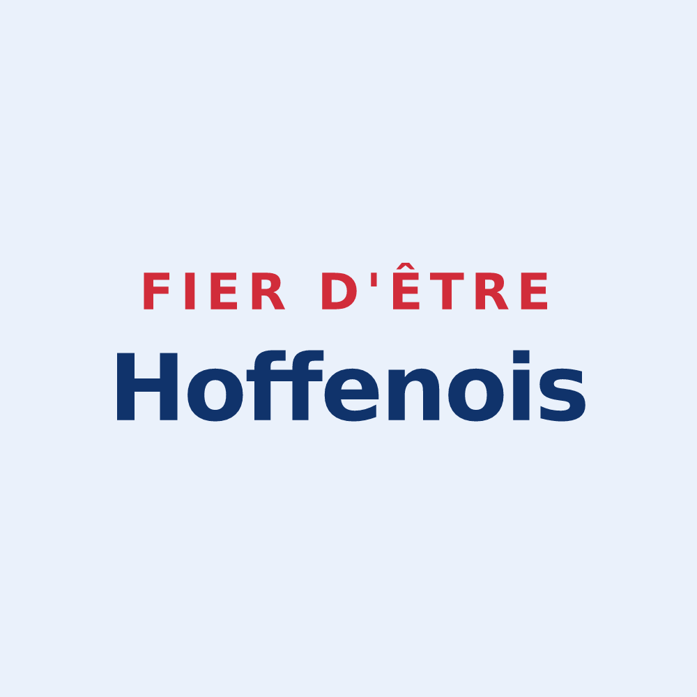 Sticker « Fier d'être Hoffenois » — design pour Hoffen