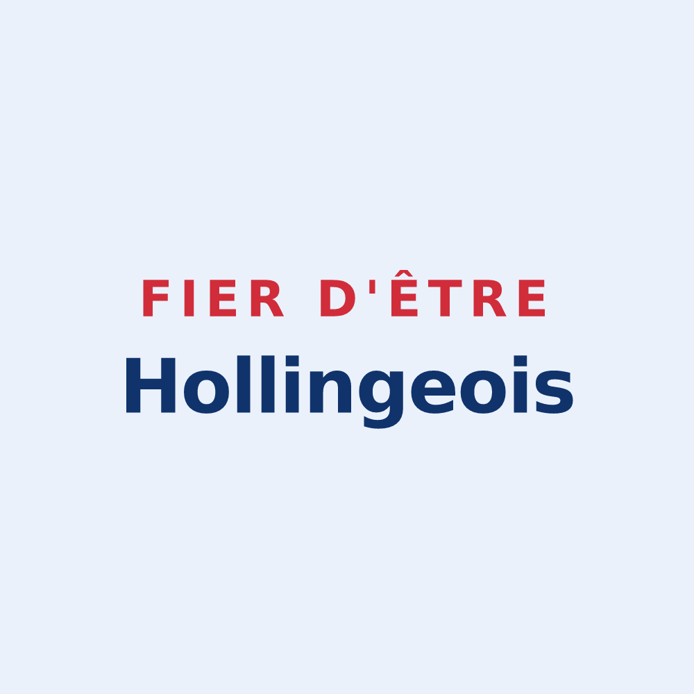 Sticker « Fier d'être Hollingeois » — design pour Holling