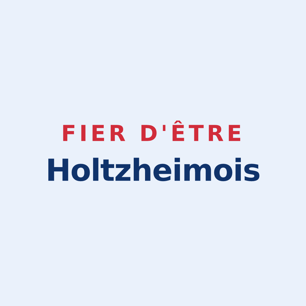 Sticker « Fier d'être Holtzheimois » — design pour Holtzheim