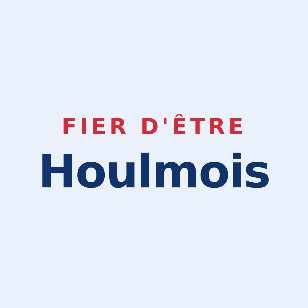 Sticker « Fier d'être Houlmois » — design pour Hommes