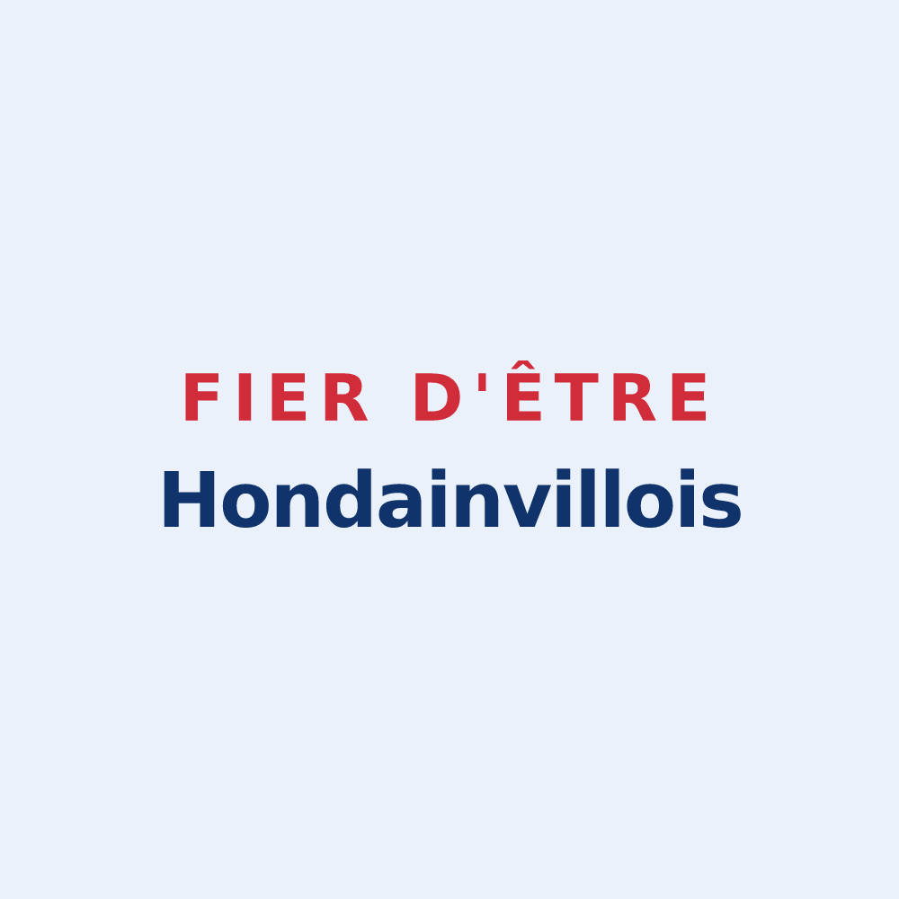 Sticker « Fier d'être Hondainvillois » — design pour Hondainville