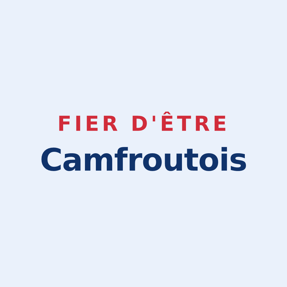 Sticker « Fier d'être Camfroutois » — design pour Hôpital-Camfrout