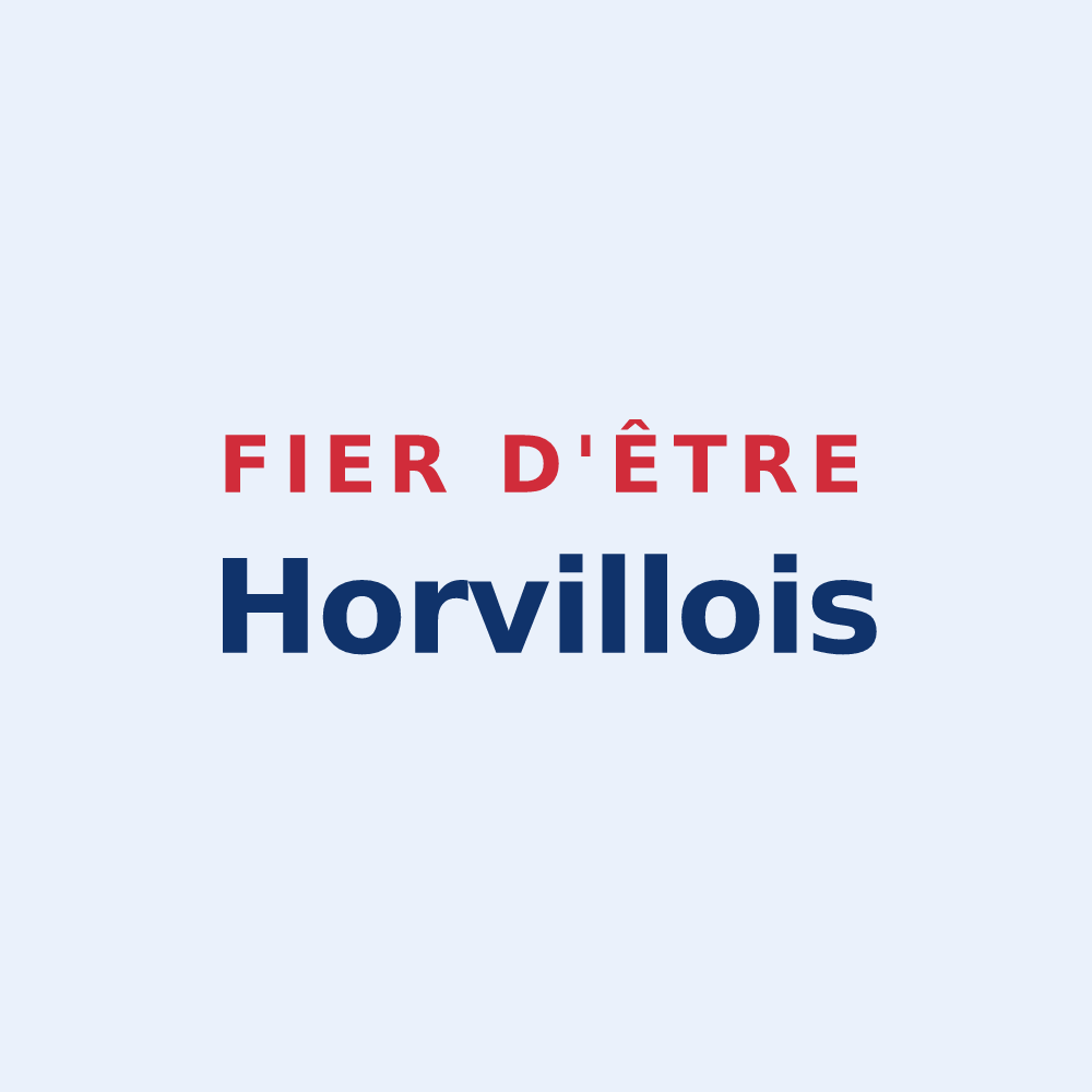Sticker « Fier d'être Horvillois » — design pour Horville-en-Ornois