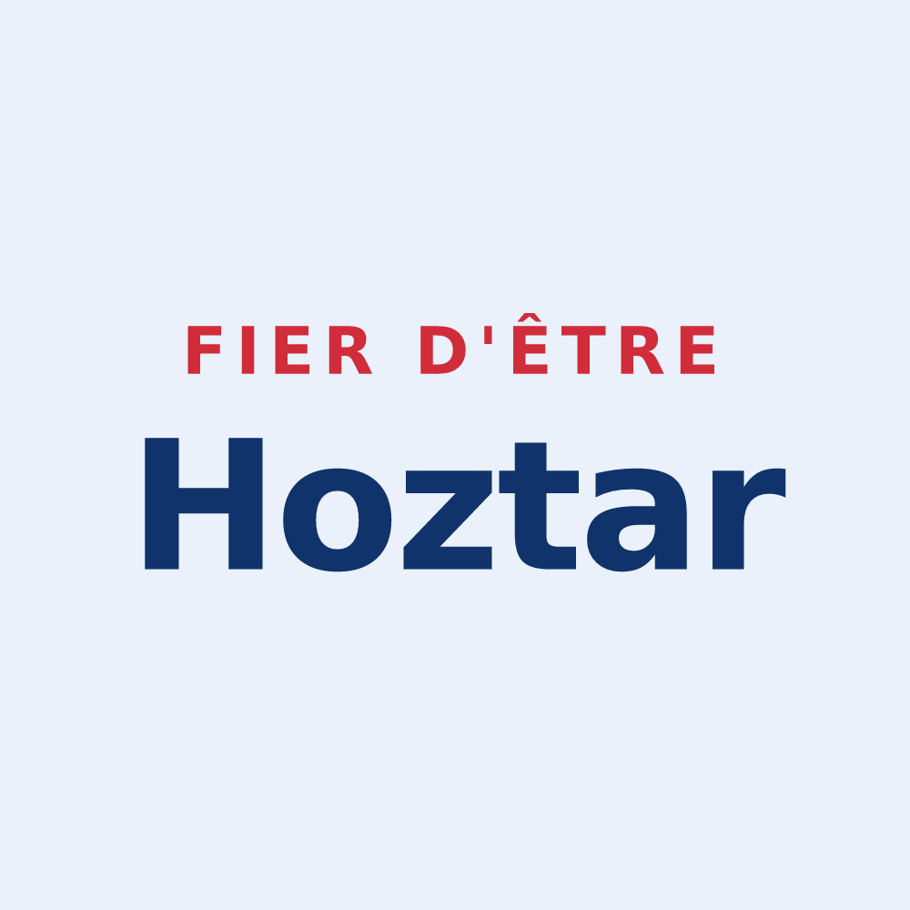 Sticker « Fier d'être Hoztar » — design pour Hosta