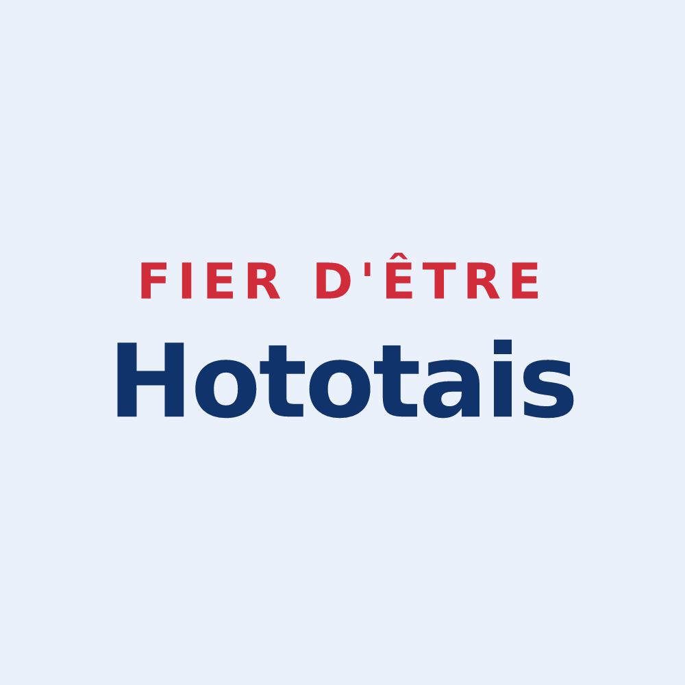 Sticker « Fier d'être Hototais » — design pour Hotot-en-Auge