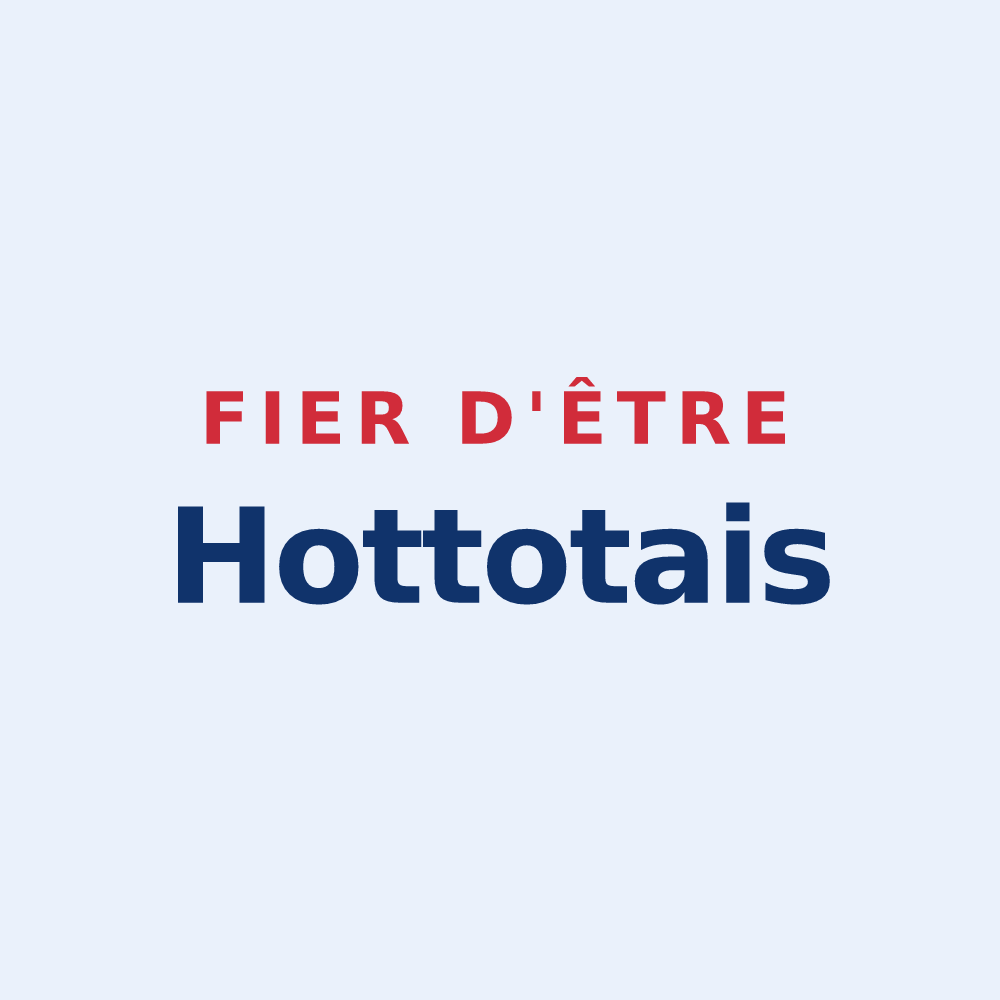 Sticker « Fier d'être Hottotais » — design pour Hottot-les-Bagues