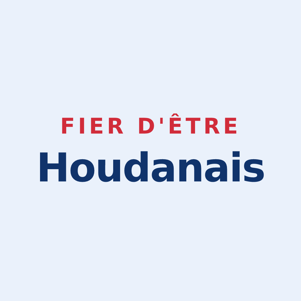 Sticker « Fier d'être Houdanais » — design pour Houdan