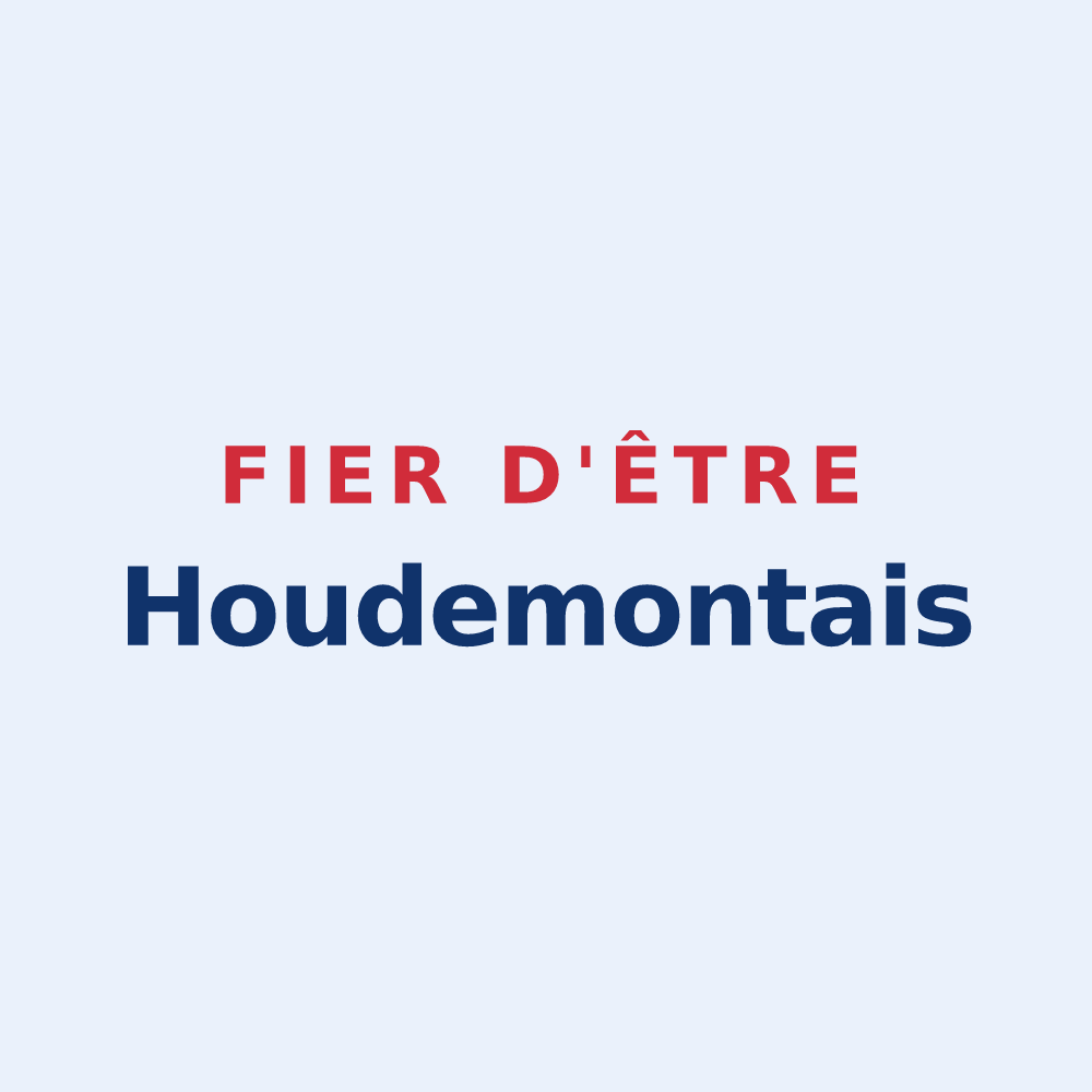 Sticker « Fier d'être Houdemontais » — design pour Houdemont