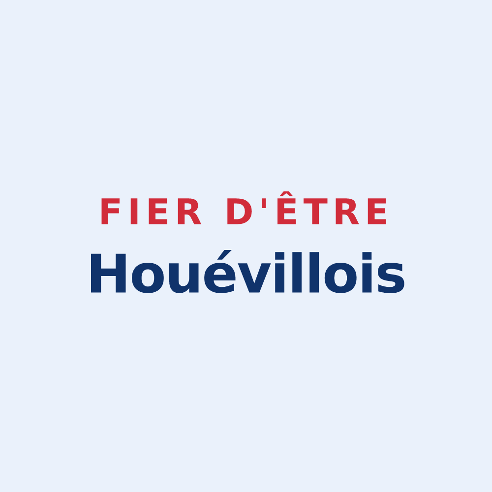 Sticker « Fier d'être Houévillois » — design pour Houéville