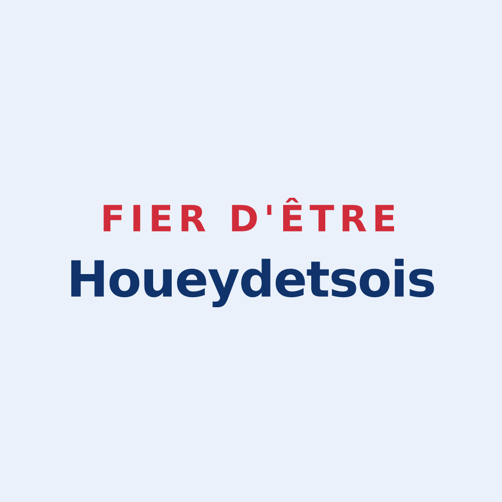 Sticker « Fier d'être Houeydetsois » — design pour Houeydets