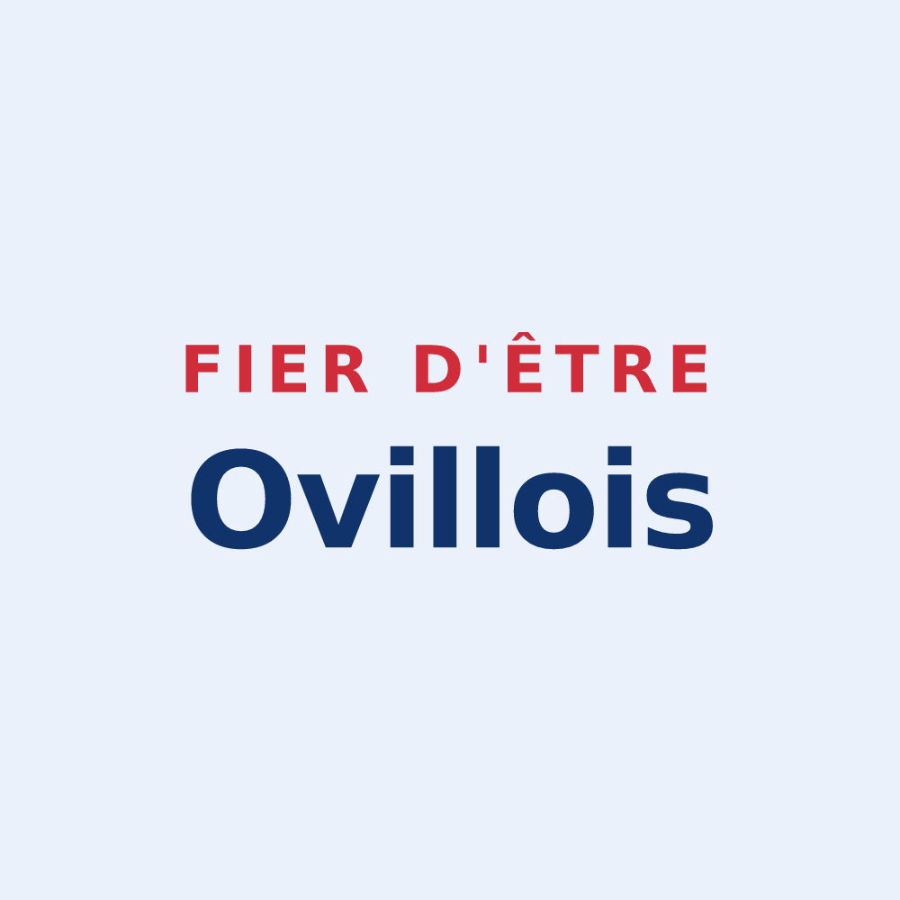 Sticker « Fier d'être Ovillois » — design pour Houilles