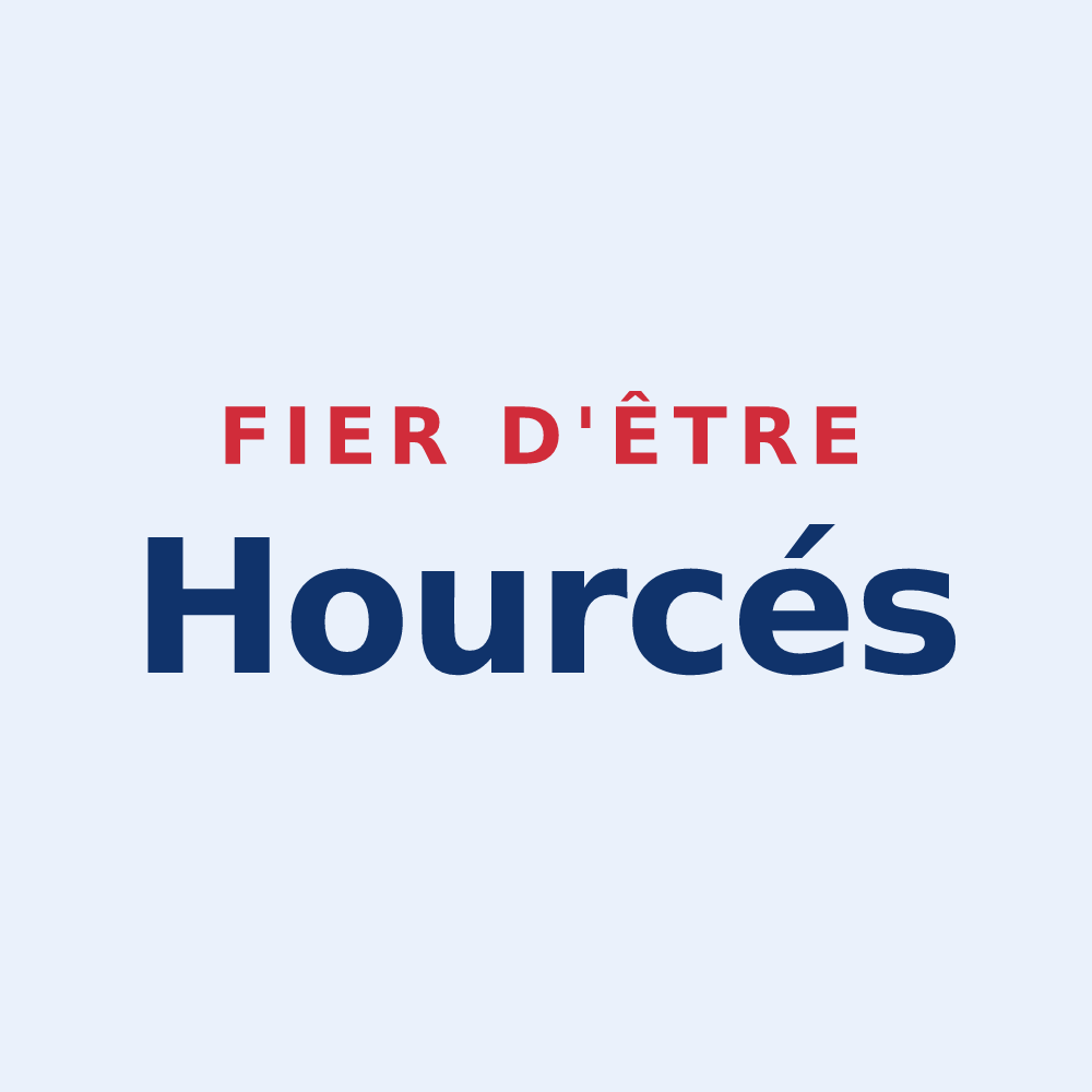 Sticker « Fier d'être Hourcés » — design pour Hourc