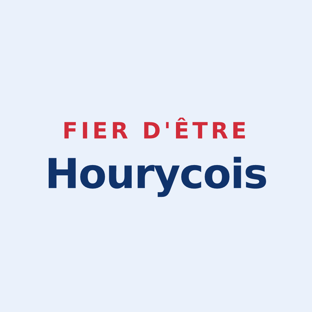Sticker « Fier d'être Hourycois » — design pour Houry