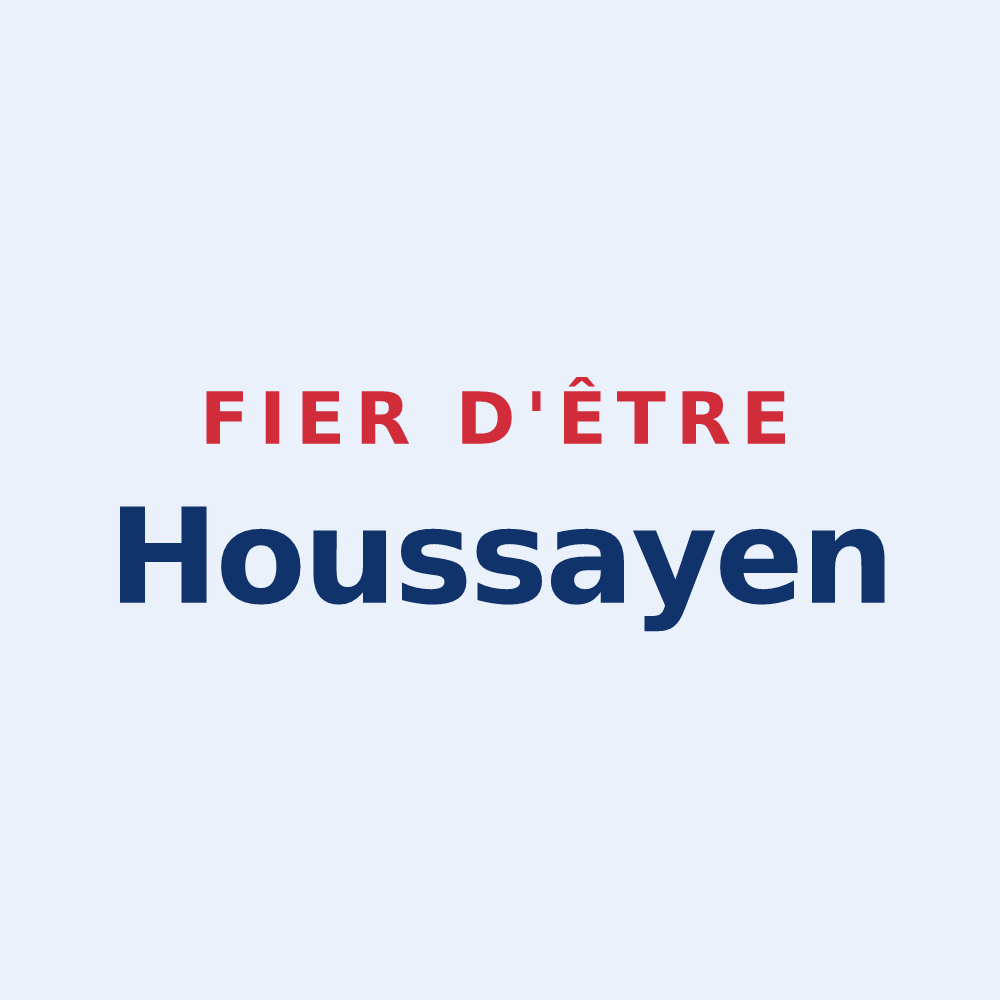 Sticker « Fier d'être Houssayen » — design pour Houssay