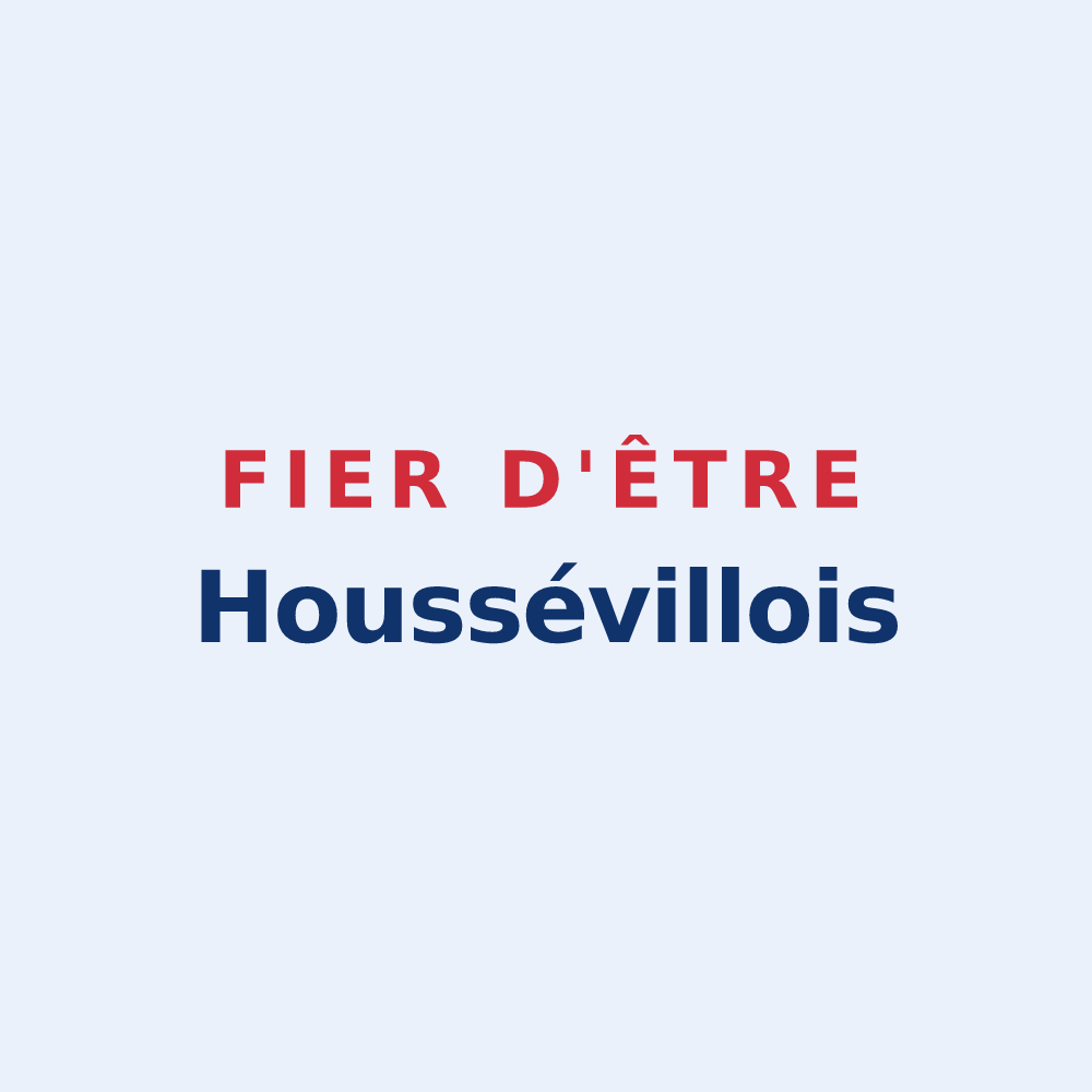 Sticker « Fier d'être Houssévillois » — design pour Housséville