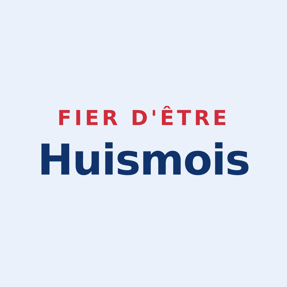 Sticker « Fier d'être Huismois » — design pour Huismes