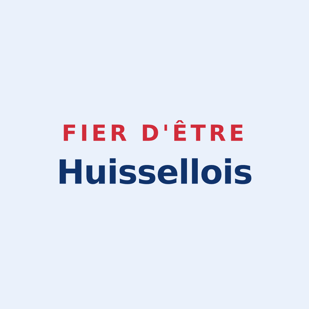 Sticker « Fier d'être Huissellois » — design pour Huisseau-en-Beauce