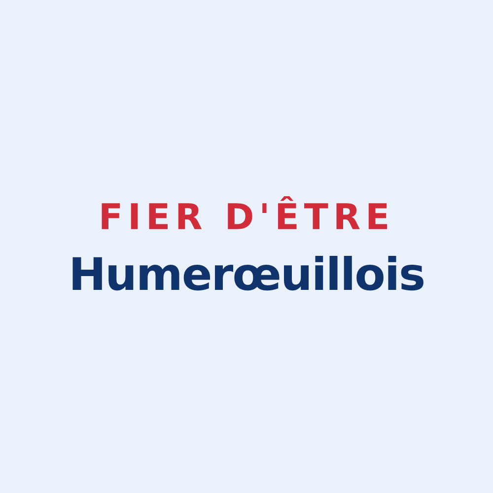 Sticker « Fier d'être Humerœuillois » — design pour Humerœuille
