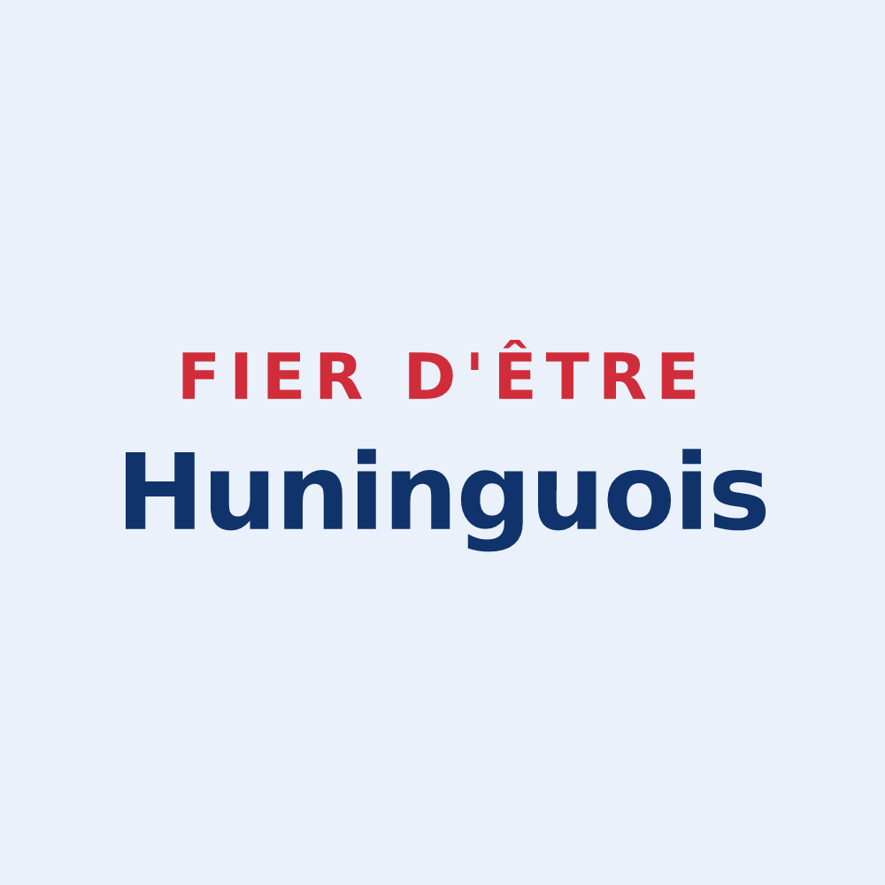 Sticker « Fier d'être Huninguois » — design pour Huningue