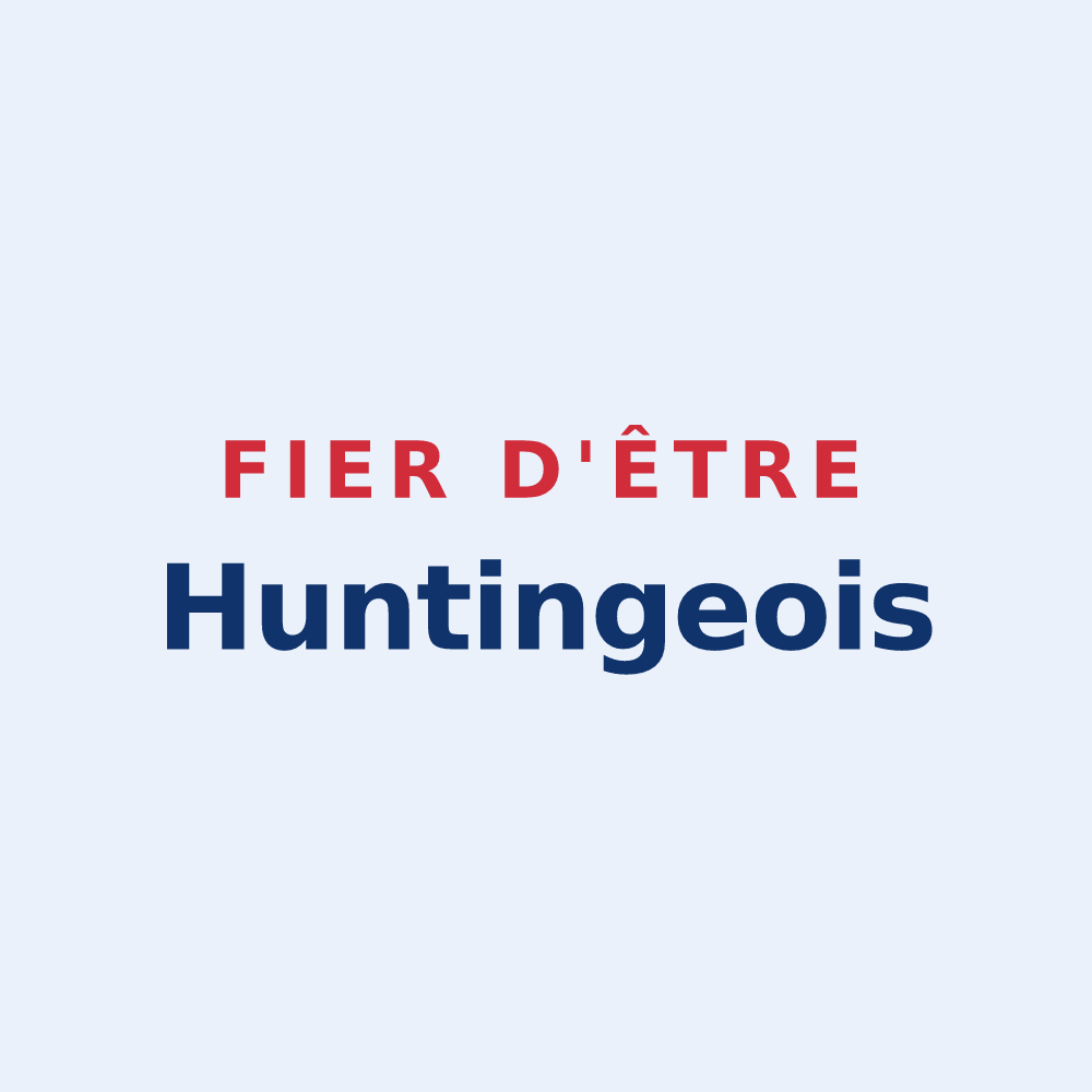 Sticker « Fier d'être Huntingeois » — design pour Hunting