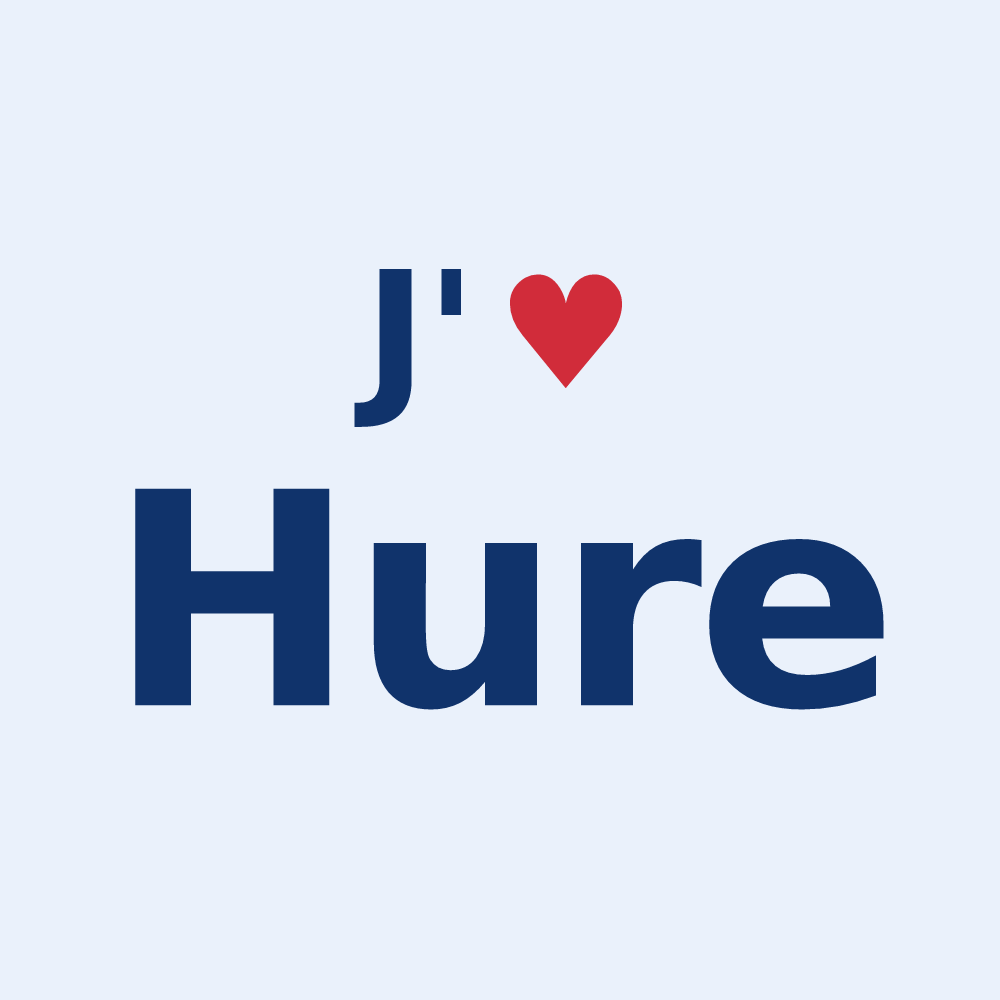 Sticker personnalisé Hure — design J'aime Hure