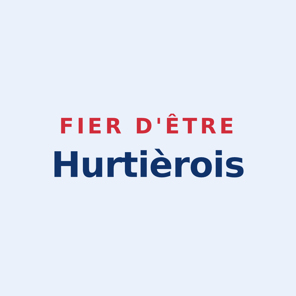 Sticker « Fier d'être Hurtièrois » — design pour Hurtières