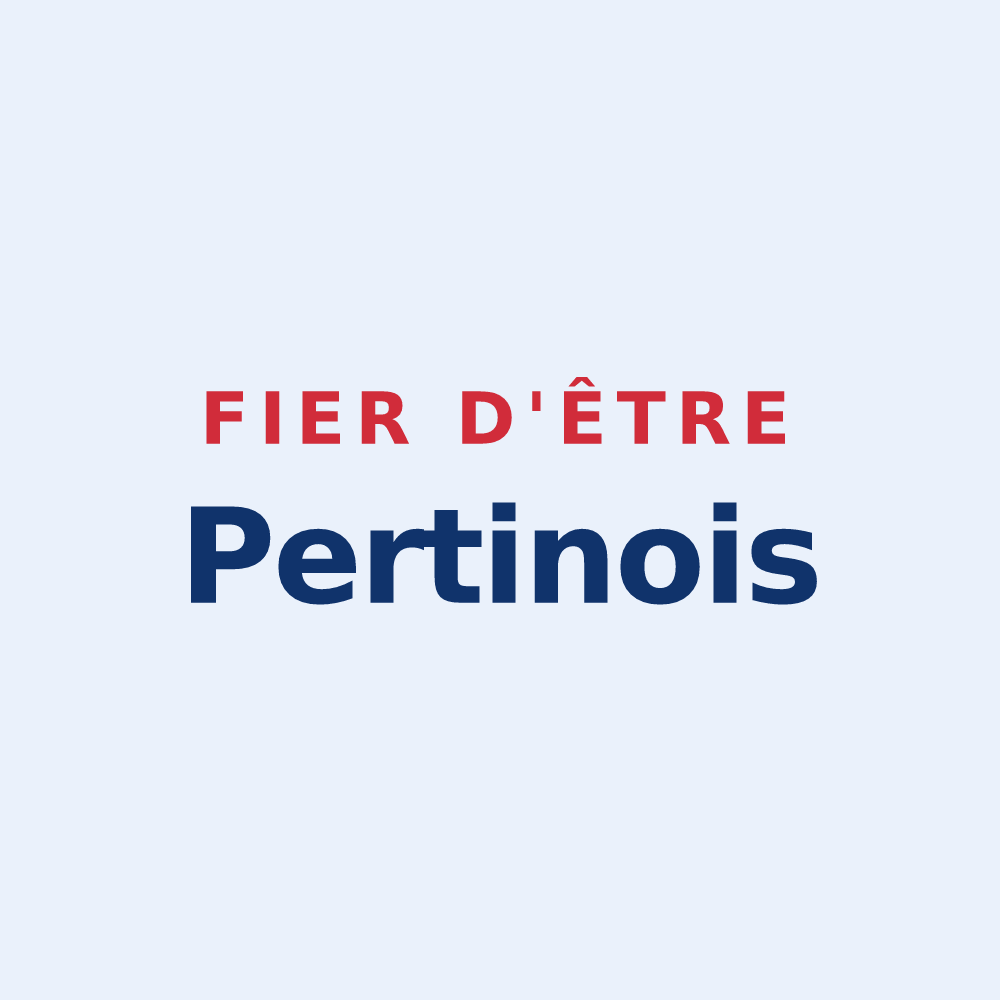 Sticker « Fier d'être Pertinois » — design pour Hypercourt