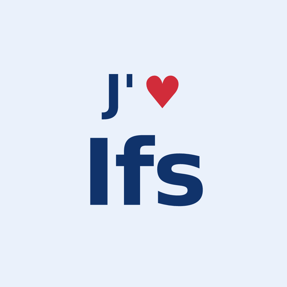 Sticker personnalisé Ifs — design J'aime Ifs