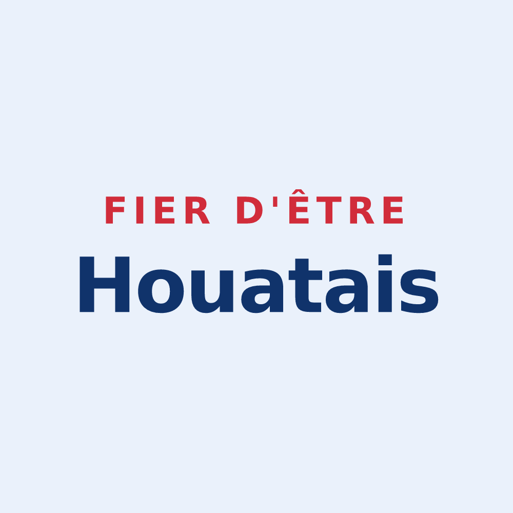 Sticker « Fier d'être Houatais » — design pour Île-d'Houat