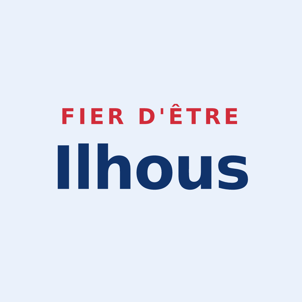 Sticker « Fier d'être Ilhous » — design pour Ilheu