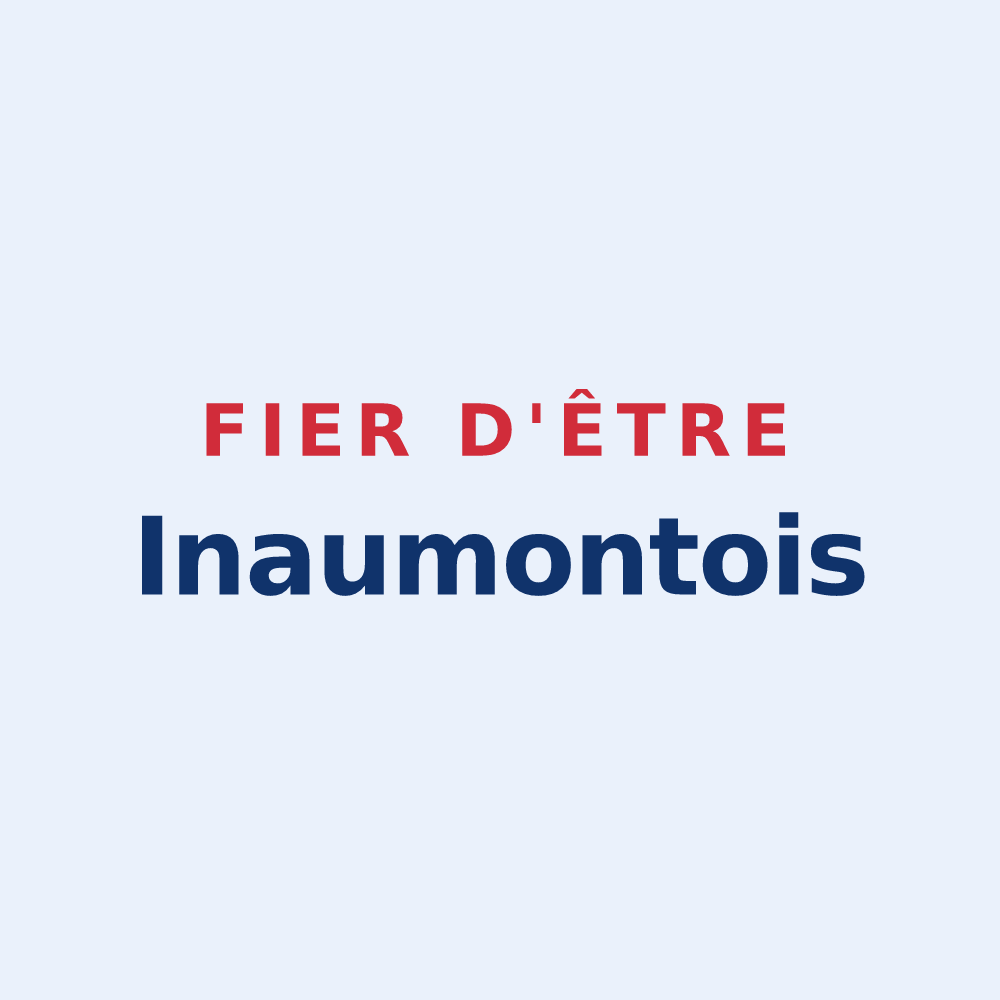 Sticker « Fier d'être Inaumontois » — design pour Inaumont