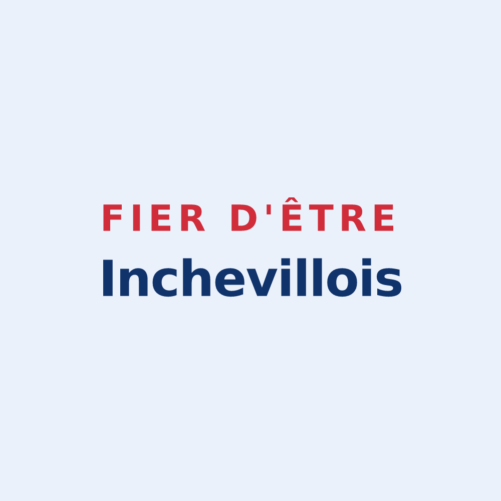 Sticker « Fier d'être Inchevillois » — design pour Incheville