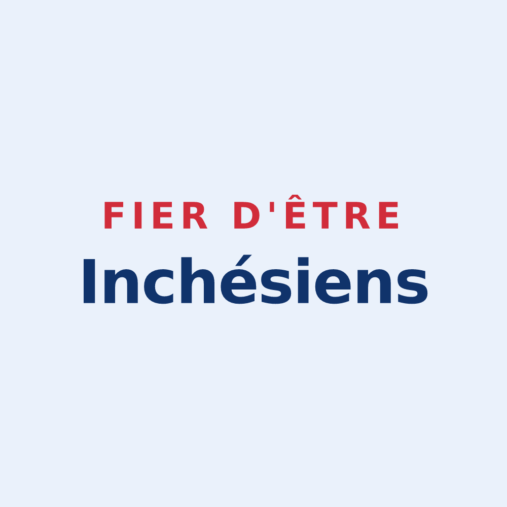 Sticker « Fier d'être Inchésiens » — design pour Inchy