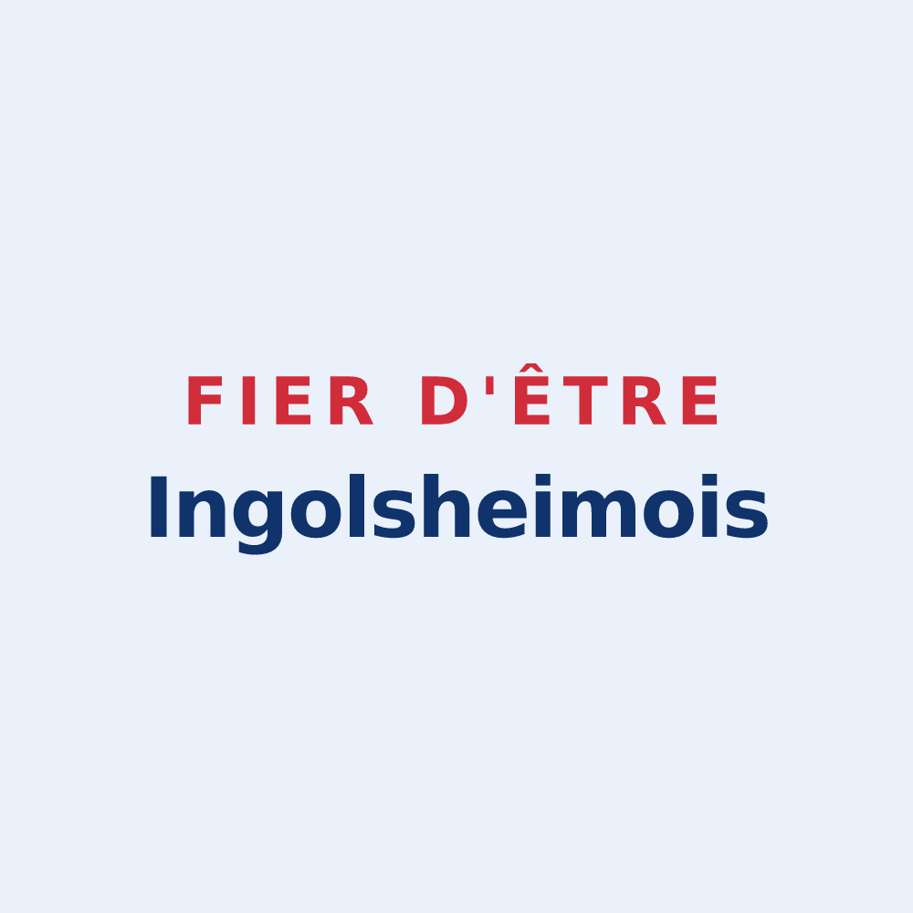 Sticker « Fier d'être Ingolsheimois » — design pour Ingolsheim
