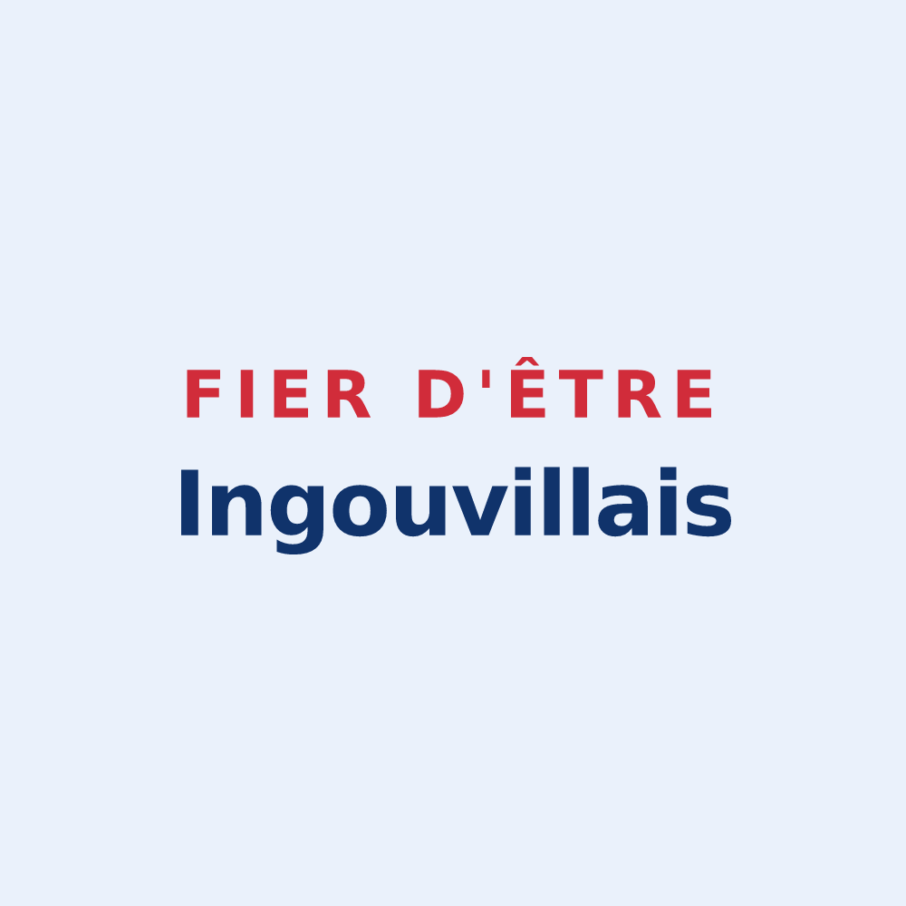 Sticker « Fier d'être Ingouvillais » — design pour Ingouville