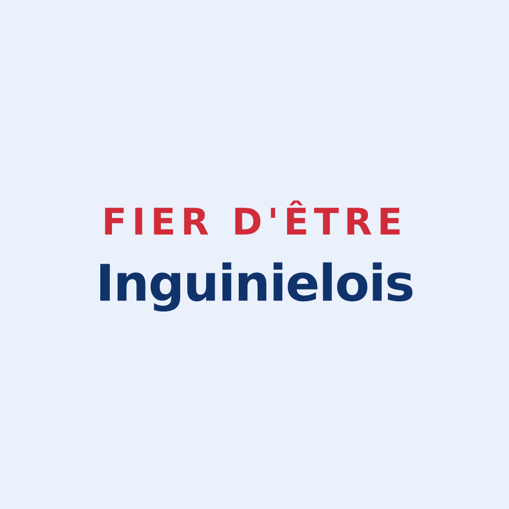 Sticker « Fier d'être Inguinielois » — design pour Inguiniel