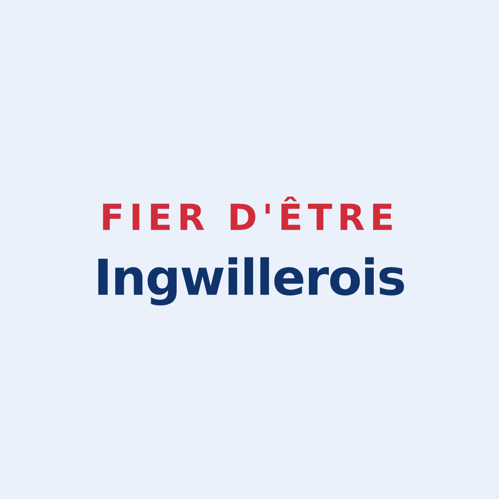 Sticker « Fier d'être Ingwillerois » — design pour Ingwiller