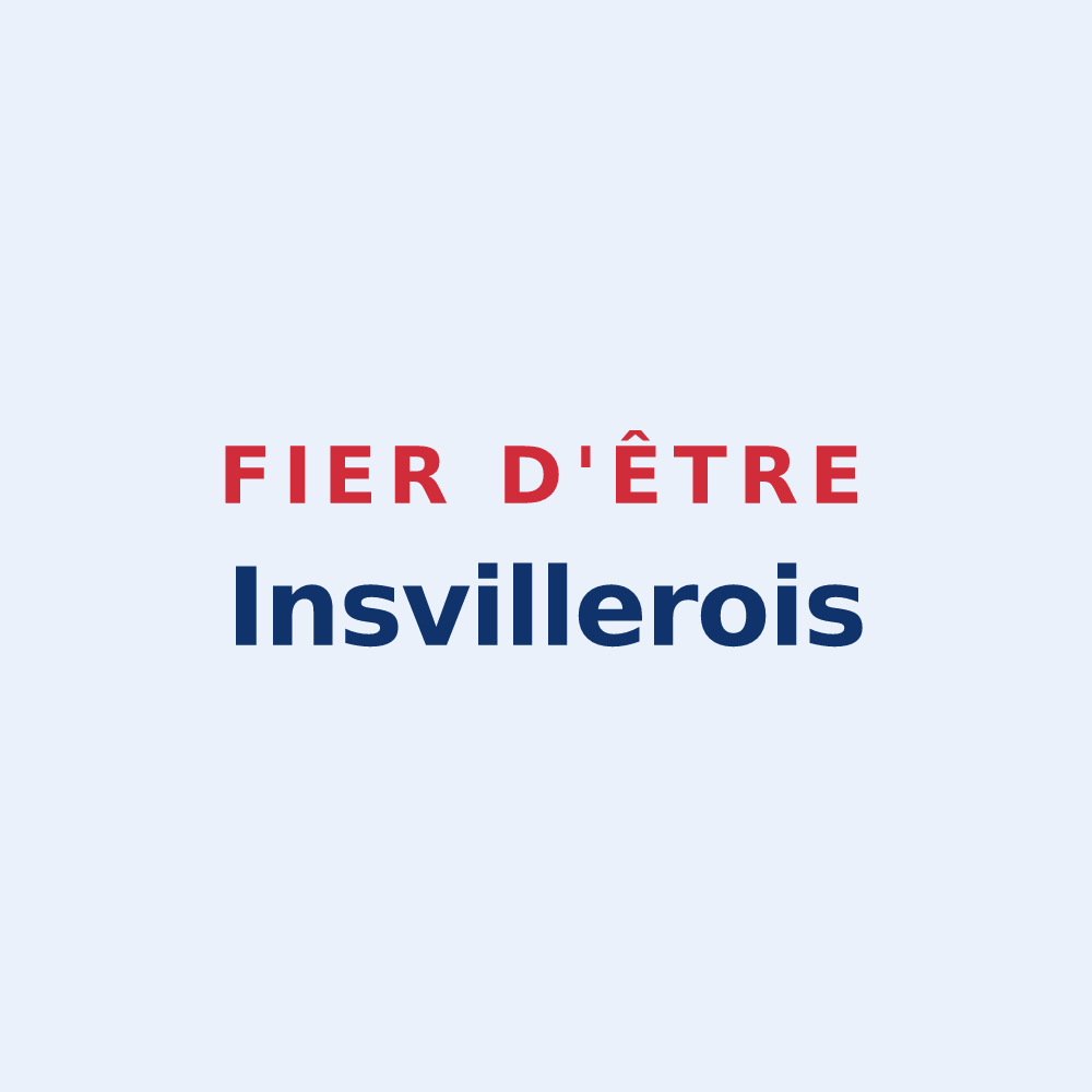 Sticker « Fier d'être Insvillerois » — design pour Insviller