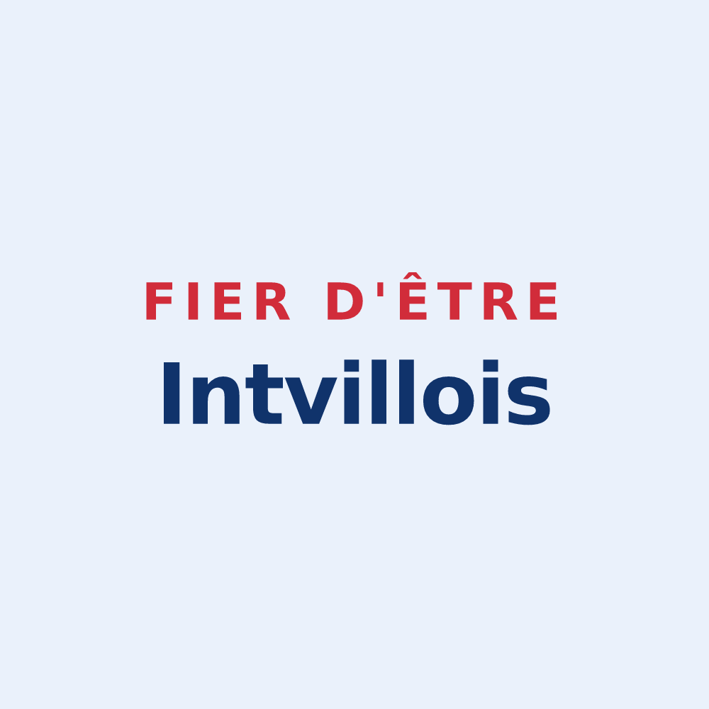 Sticker « Fier d'être Intvillois » — design pour Intville-la-Guétard