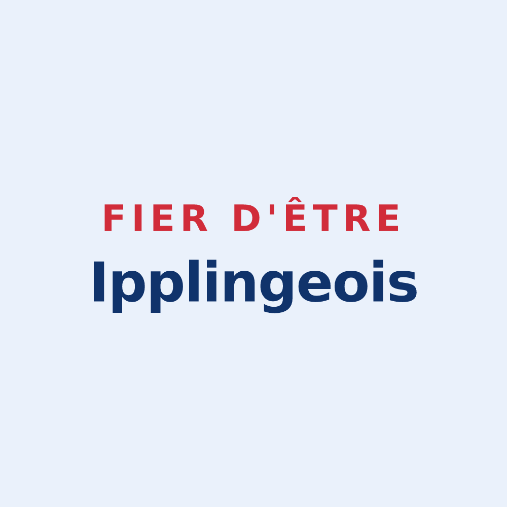 Sticker « Fier d'être Ipplingeois » — design pour Ippling