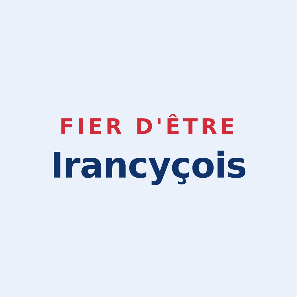 Sticker « Fier d'être Irancyçois » — design pour Irancy