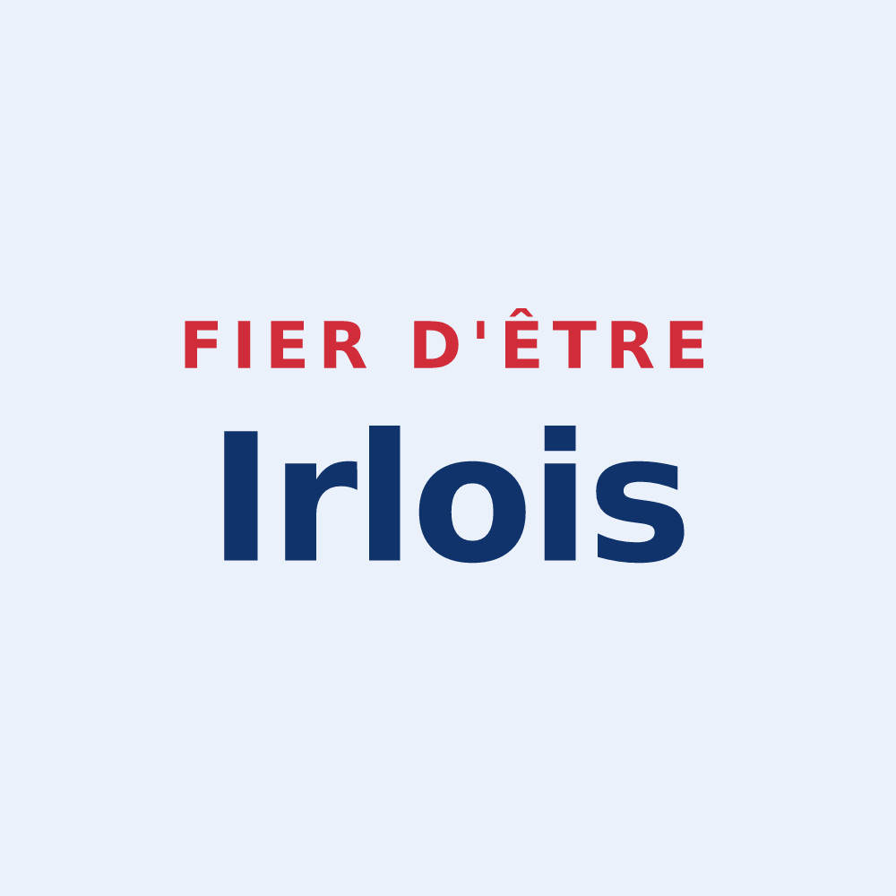 Sticker « Fier d'être Irlois » — design pour Irles