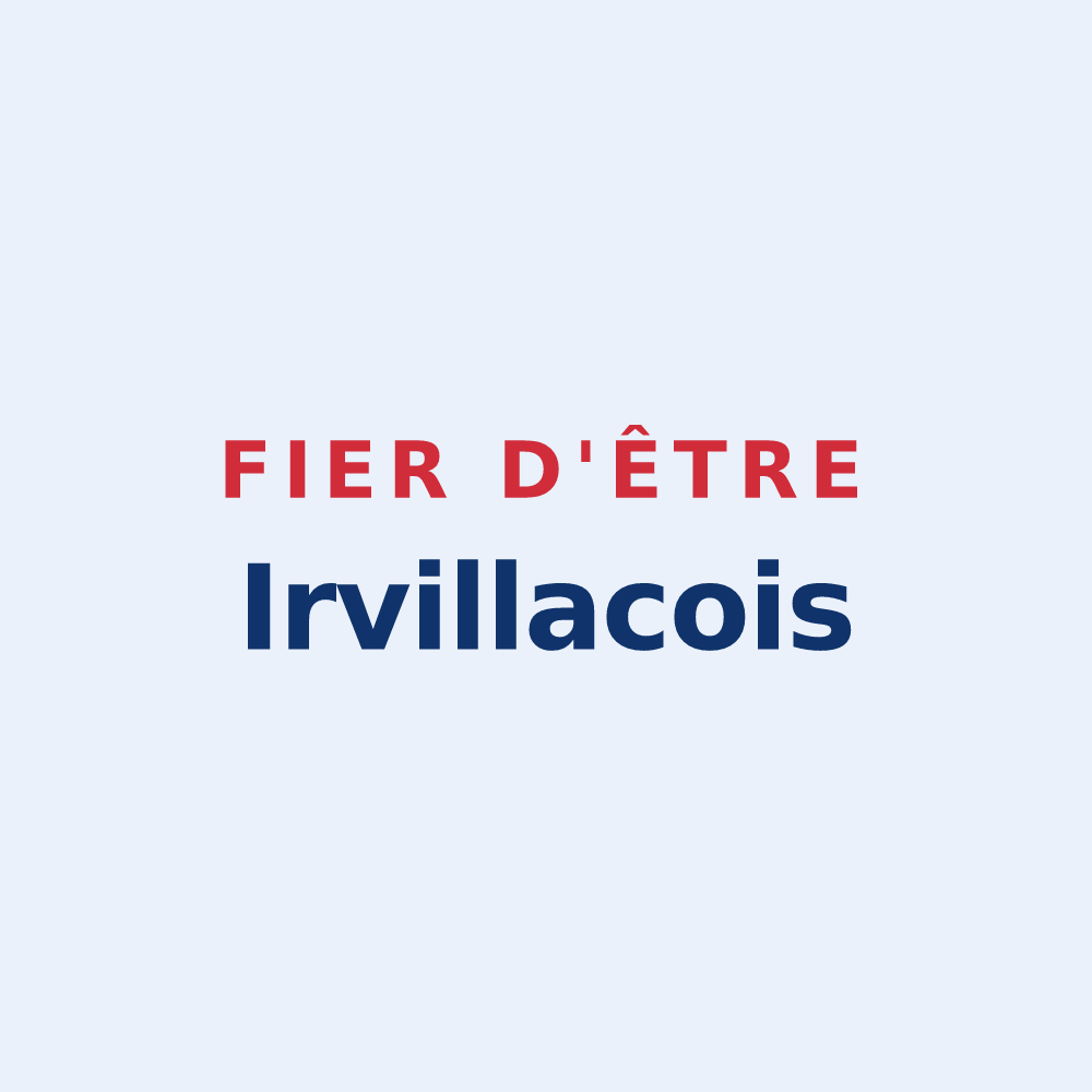 Sticker « Fier d'être Irvillacois » — design pour Irvillac