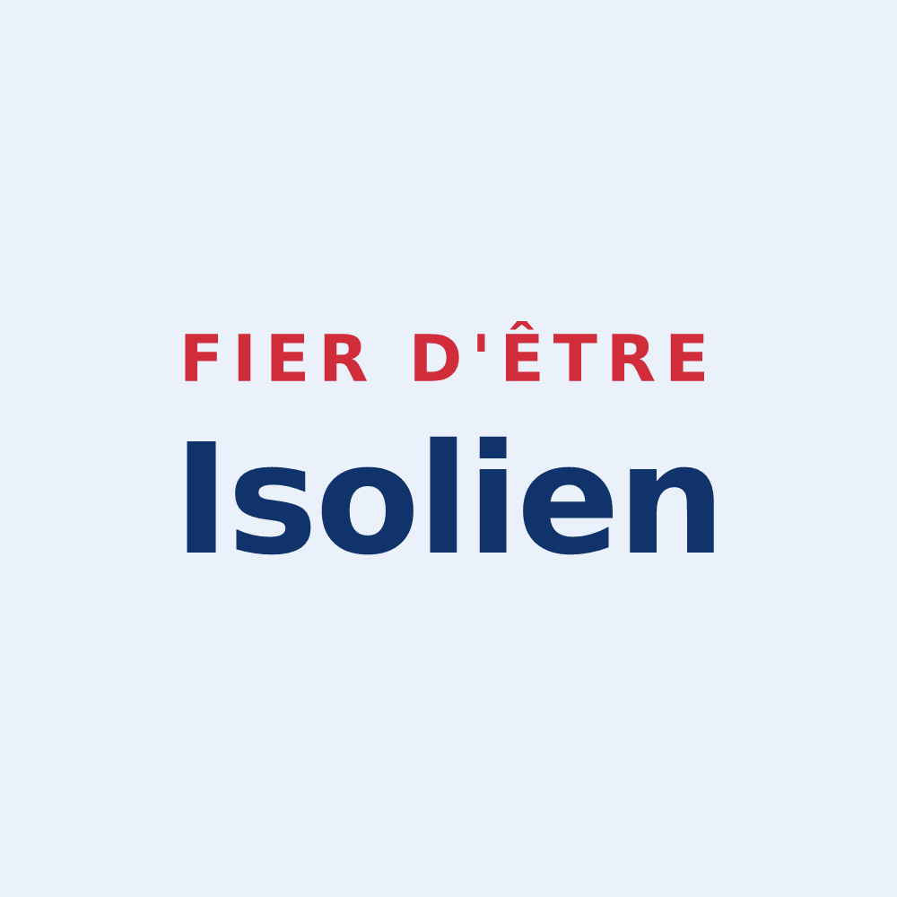 Sticker « Fier d'être Isolien » — design pour Isola
