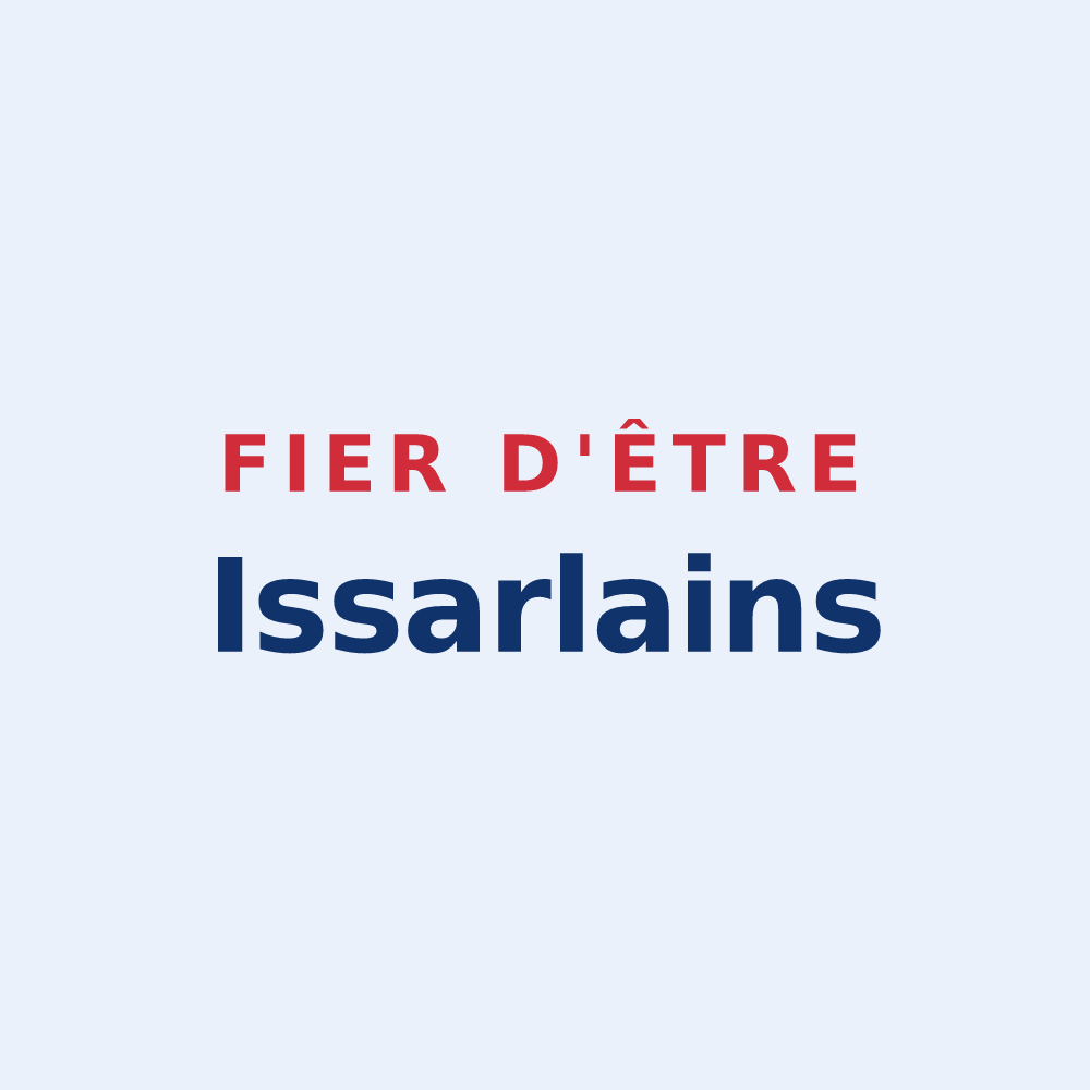 Sticker « Fier d'être Issarlains » — design pour Issarlès