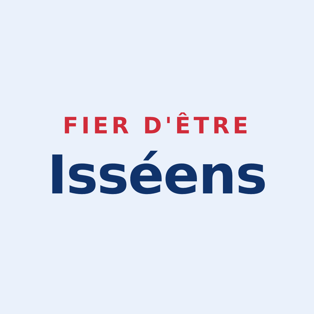 Sticker « Fier d'être Isséens » — design pour Issé